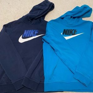 Lot of three boys XL Nike Hoodies